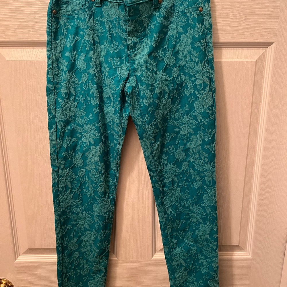 Lauren Conrad teal pants